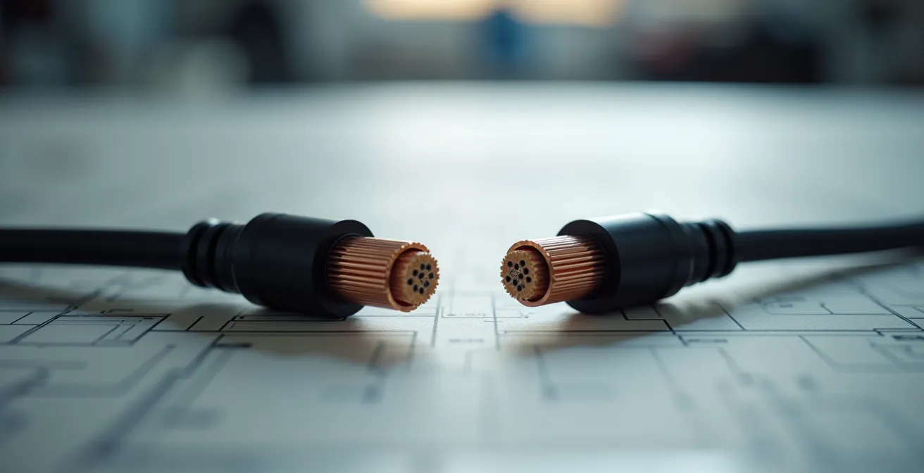 Schéma technique montrant la différence entre raccordement Type 1 et Type 2