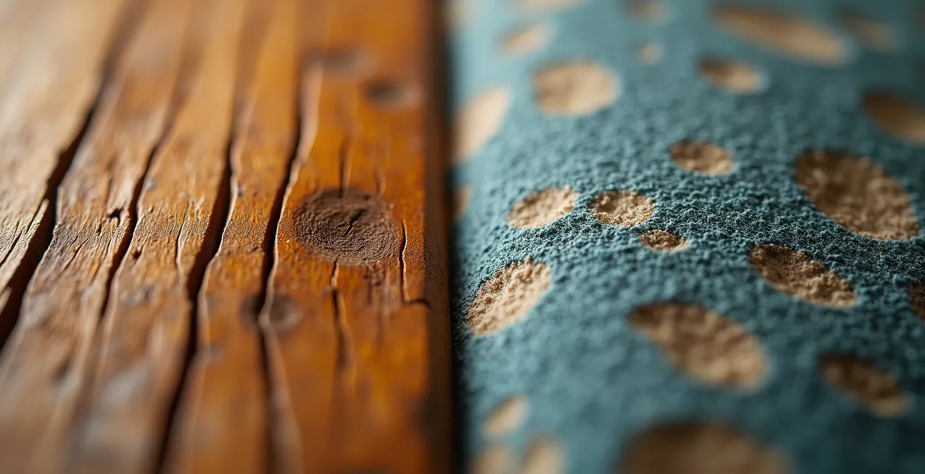 Comparaison du rendu des blancs entre éclairage RGB simple et RGBW sur objets colorés