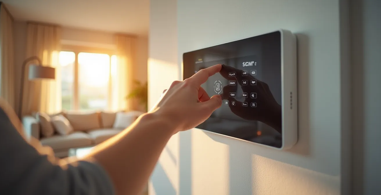 Système domotique intégré avec gestionnaire d'énergie et tableau électrique connecté