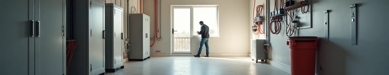 Installation simultanée d'un tableau électrique et d'une VMC double flux lors d'une rénovation énergétique